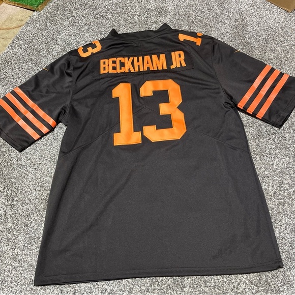 Nike NFL Players Cleveland Browns Odell Beckham Jr #13 Mens L Football Jersey - Picture 7 of 8